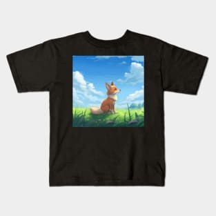 Cute fox Kids T-Shirt